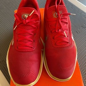 Nike Free Trainer V7 San Francisco 49ers Shoes max Size 12.5